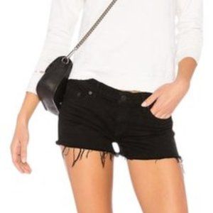 NWOT Hudson Kenzie Cut Off  Black Short- Size 25